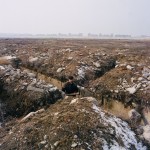 Romania, Bucharest. Sorin in a tunnel which has been dug out in a search for scrap metal.