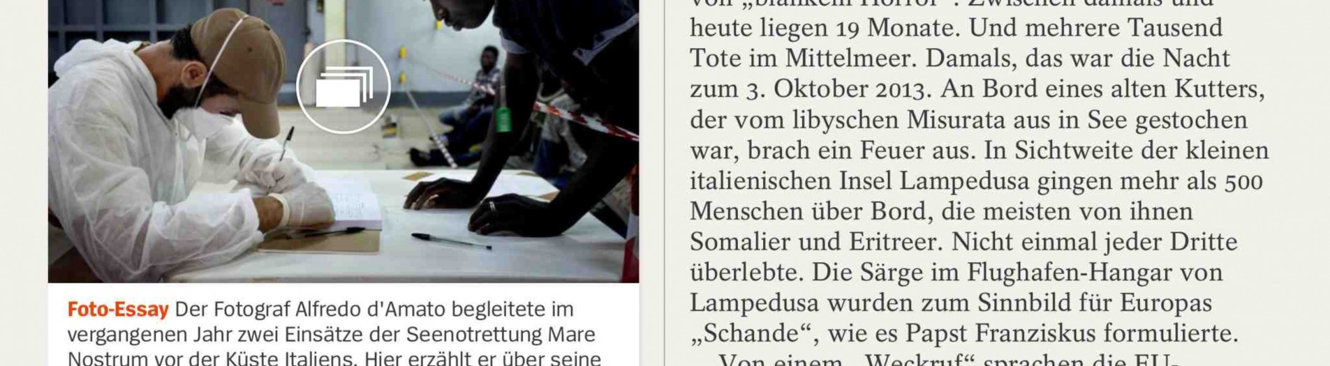 Interview for Der Spiegel