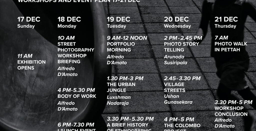 Photographic Workshop in Colombo with SOC