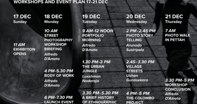 Photographic Workshop in Colombo with SOC